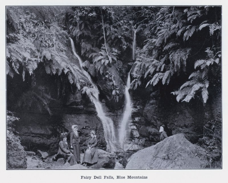 Fairy Dell Wasserfälle, Blue Mountains von Photographer Australian