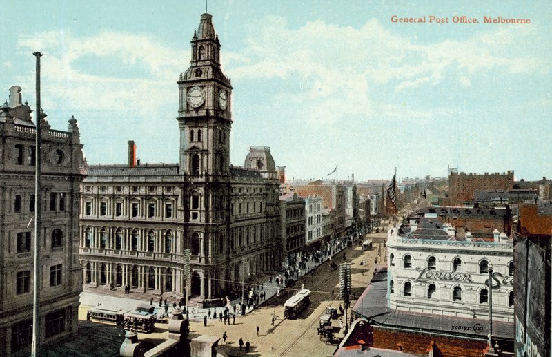 Hauptpostamt, Melbourne von Photographer Australian