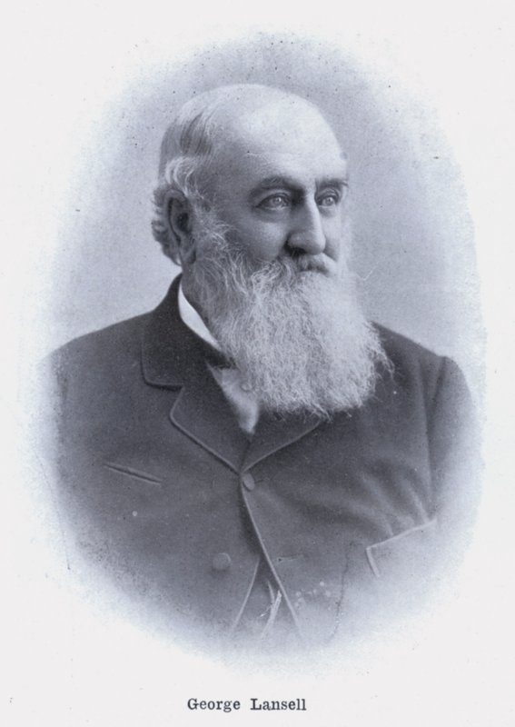 George Lansell (s/w Foto) von Photographer Australian