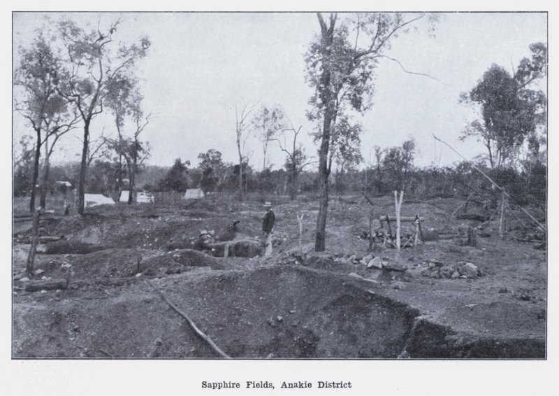 Saphirfelder, Anakie District von Photographer Australian