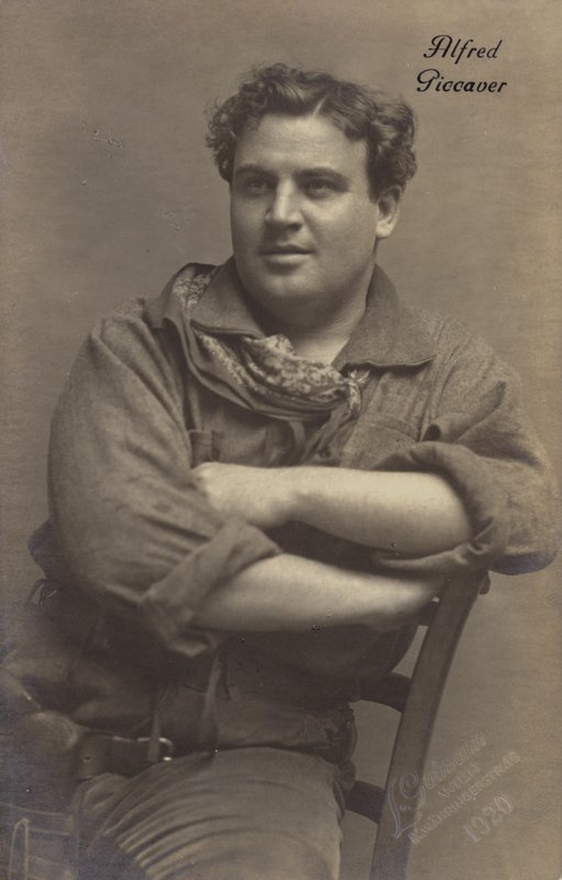 Alfred Piccaver, britisch-amerikanischer Opernsänger (s/w Foto) von Photographer Austrian
