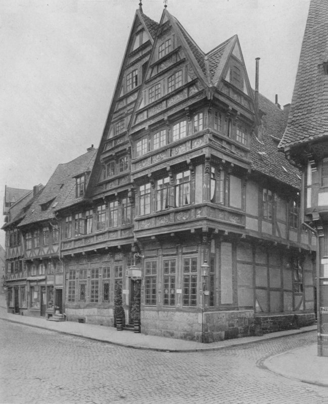 Altdeutsches Haus in der Osterstraße von Photographer German