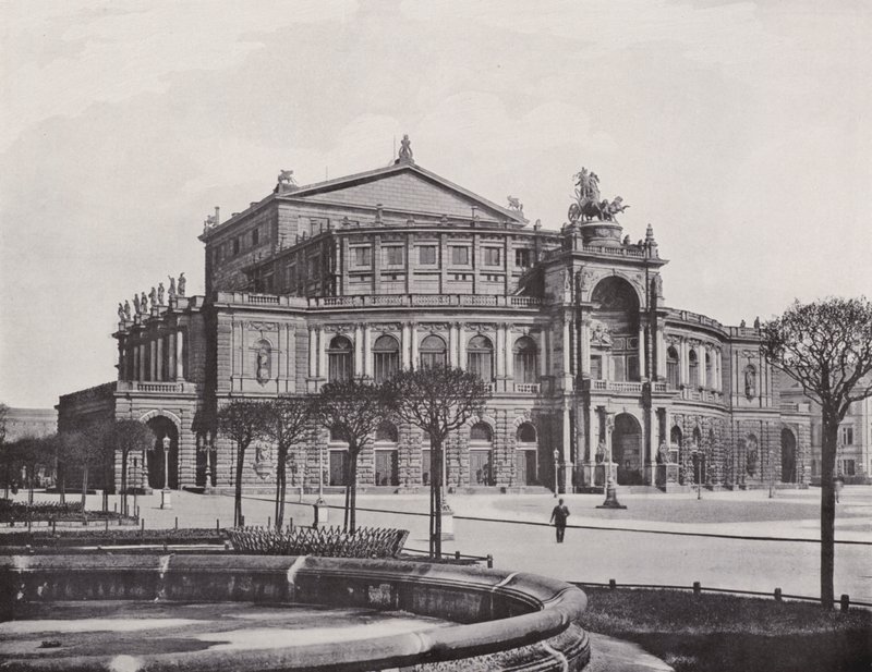 Das Königliche Hoftheater von Photographer German