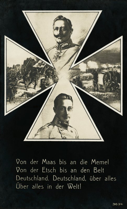 Kaiser Wilhelm II (s/w Foto) von Photographer German
