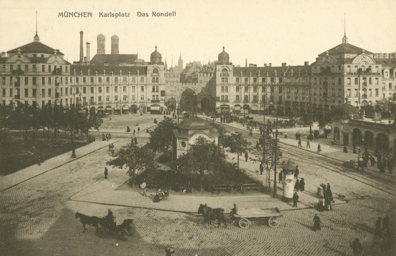 Karlsplatz Rondell, München von Photographer German