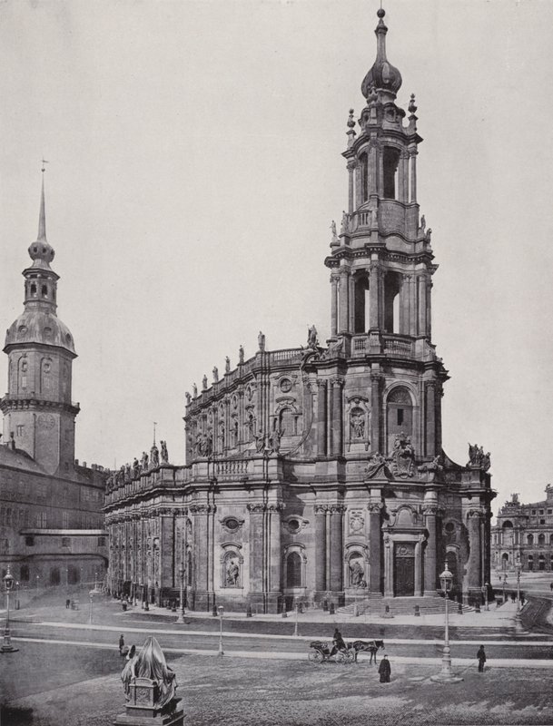 Katholische Hofkirche von Photographer German