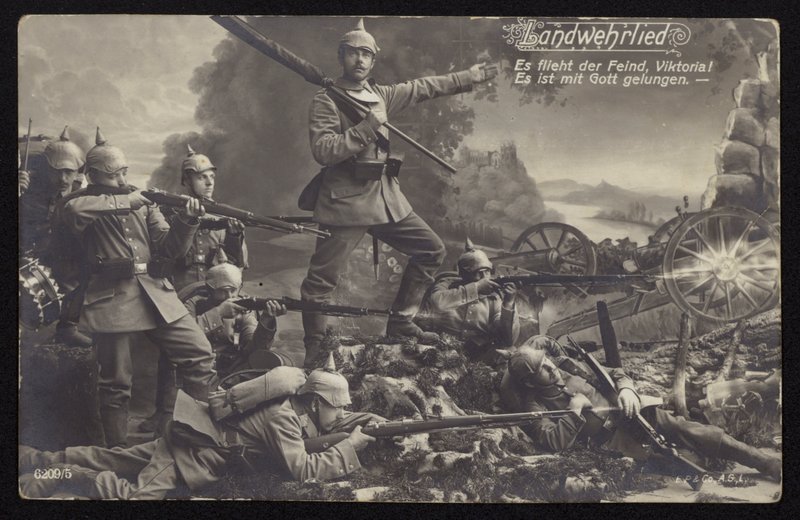 Landwehrlied (Armeelied) von Photographer German