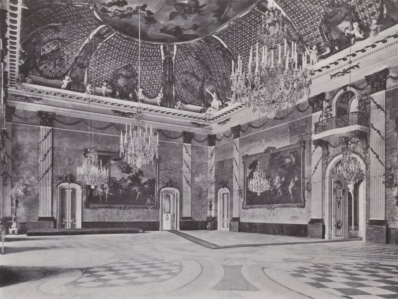 Potsdam, Neues Palais, Marmorsaal von Photographer German