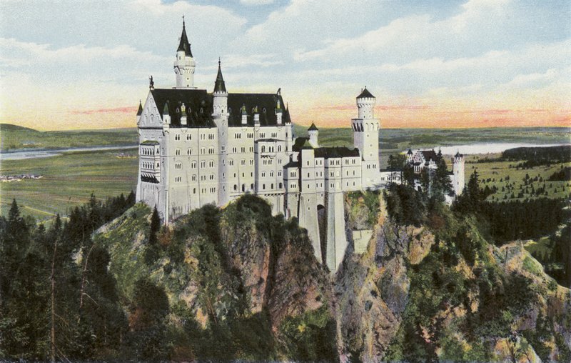 Schloss Neuschwanstein von Photographer German
