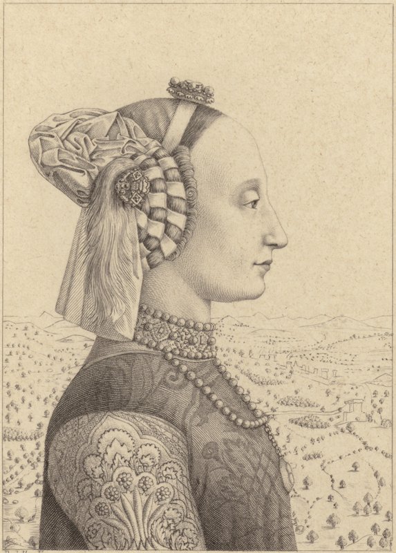 Battista Sforza von Piero della Francesca