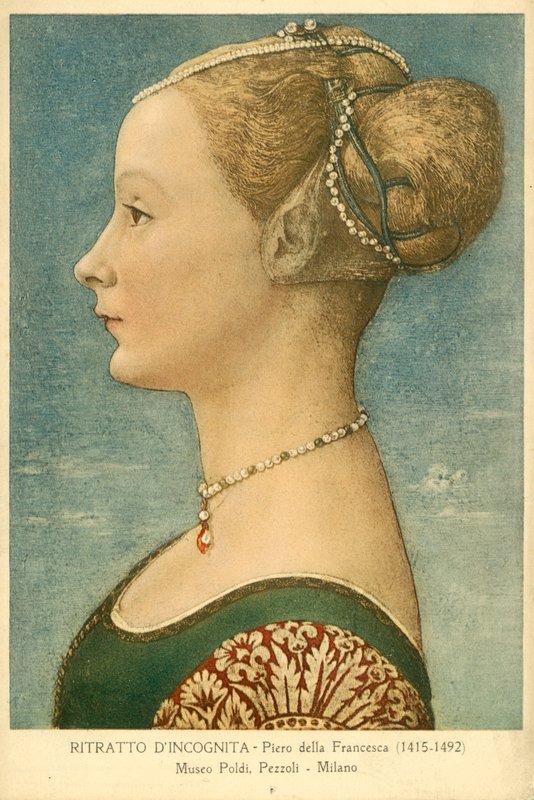 Porträt einer unbekannten Frau von Piero della Francesca
