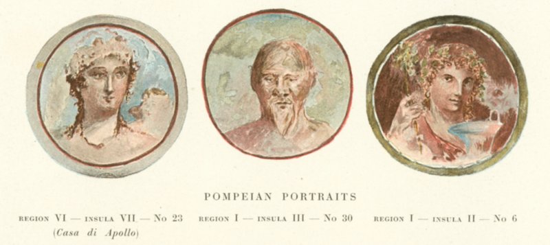 Pompejanische Porträts von Pierre Gusman