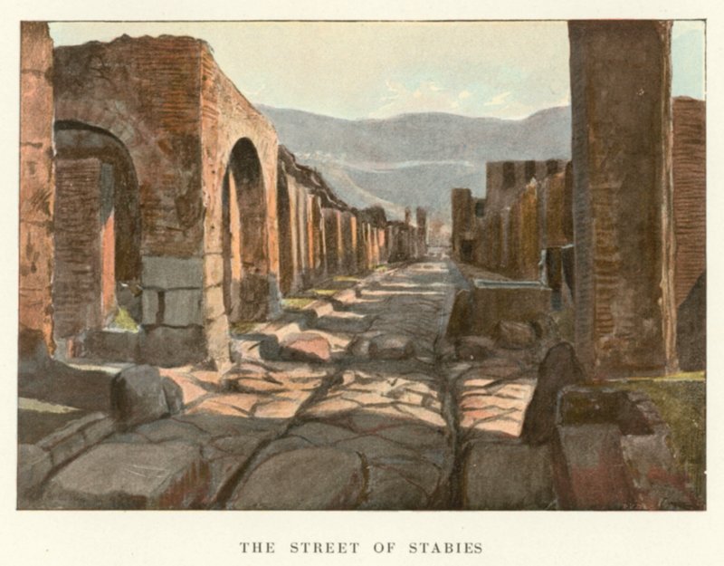 Die Straße von Stabies von Pierre Gusman