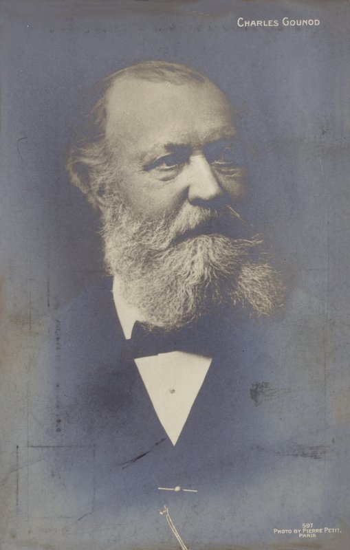 Charles Gounod, französischer Komponist (1818-1893) von Pierre Petit