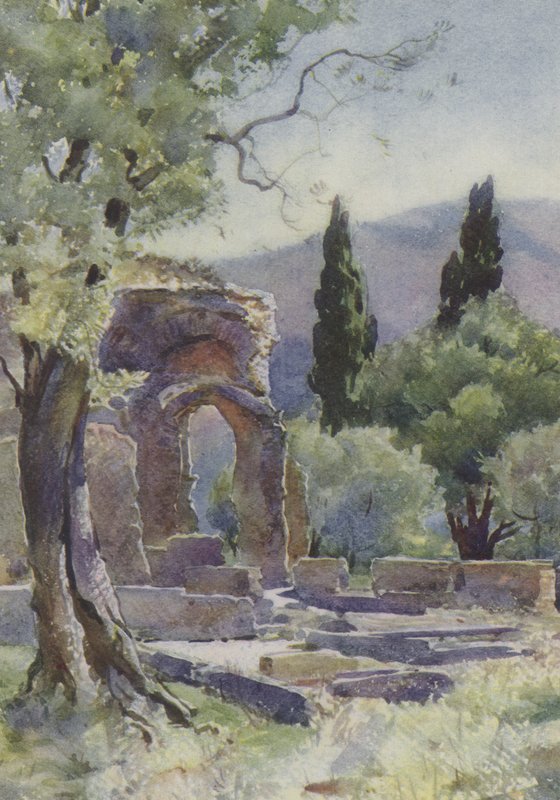 Tivoli, Villa Adriana von Pierre Vignal