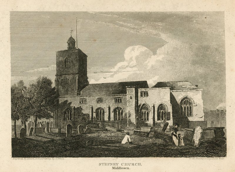 Stepney Kirche, London von Pieter Jansz. Quast