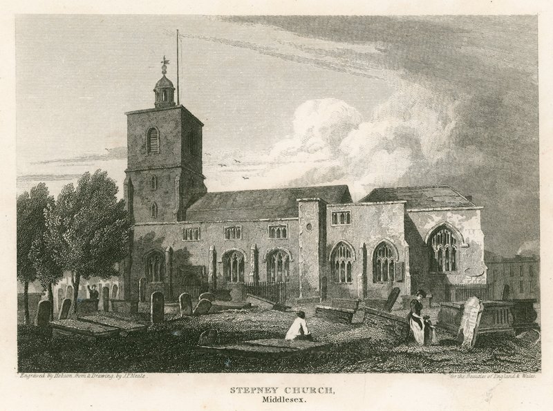Stepney Church, London von Pieter Jansz. Quast