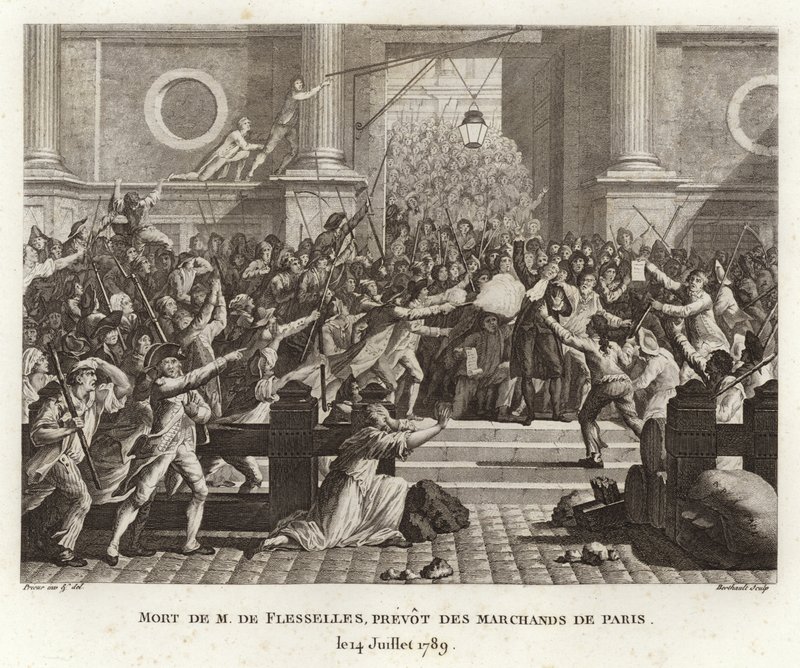 Der Tod von Jacques de Flesselles von Prieur