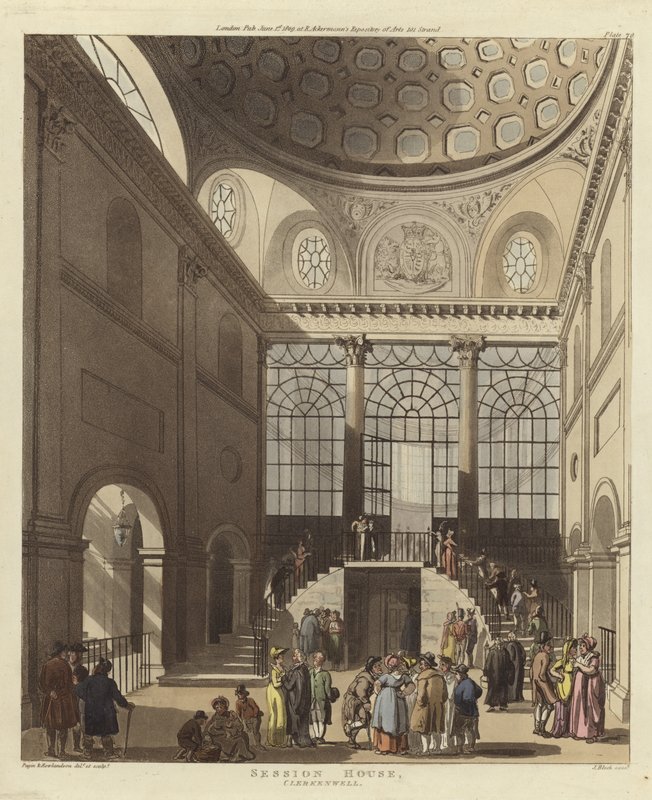 Sitzungshaus von Pugin and Rowlandson