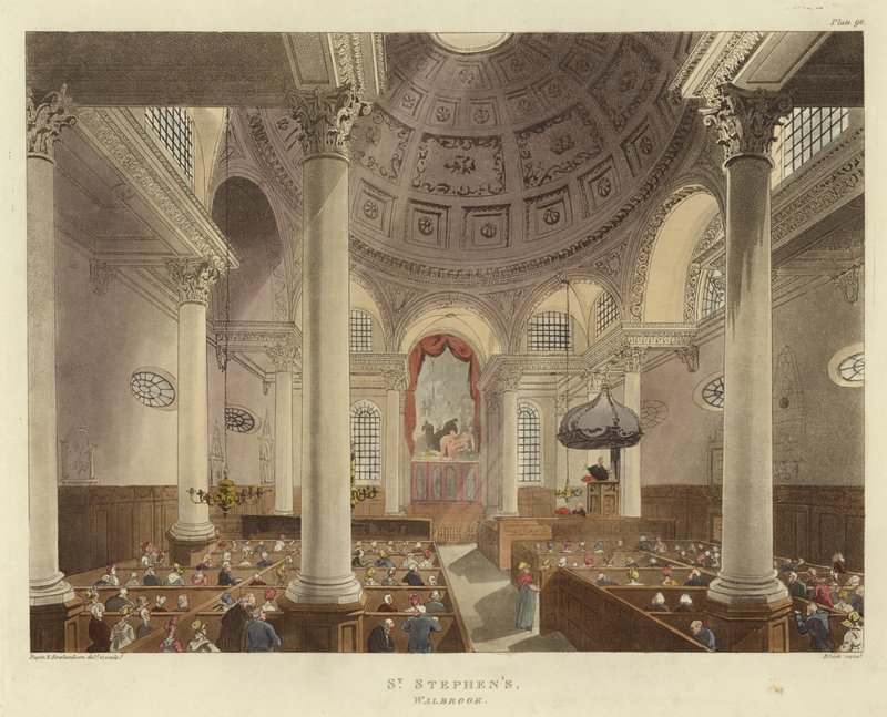 St. Stephan von Pugin and Rowlandson