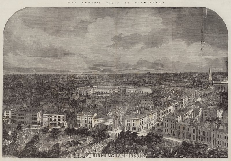 Der Besuch der Königin in Birmingham von R. Dudley