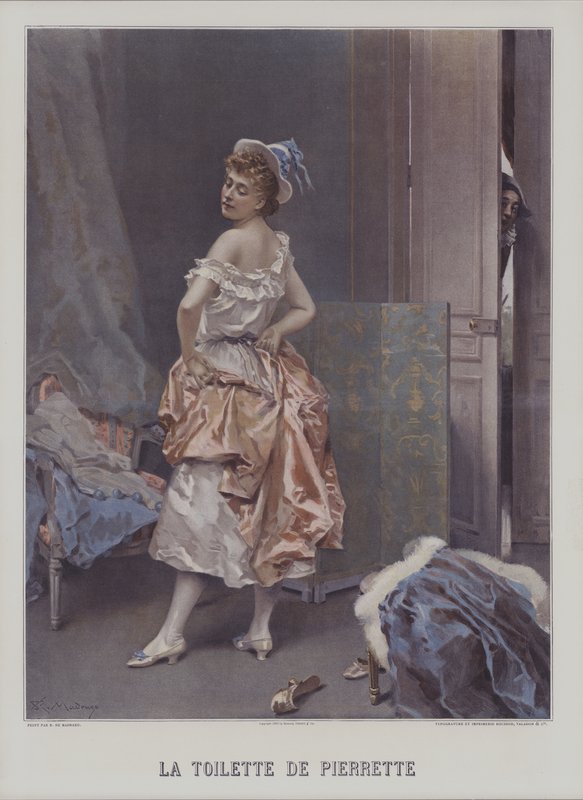 La Toilette de Pierrette von Raimundo de Madrazo y Garreta