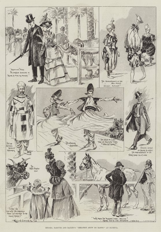 Messers Barnum und Bailey
