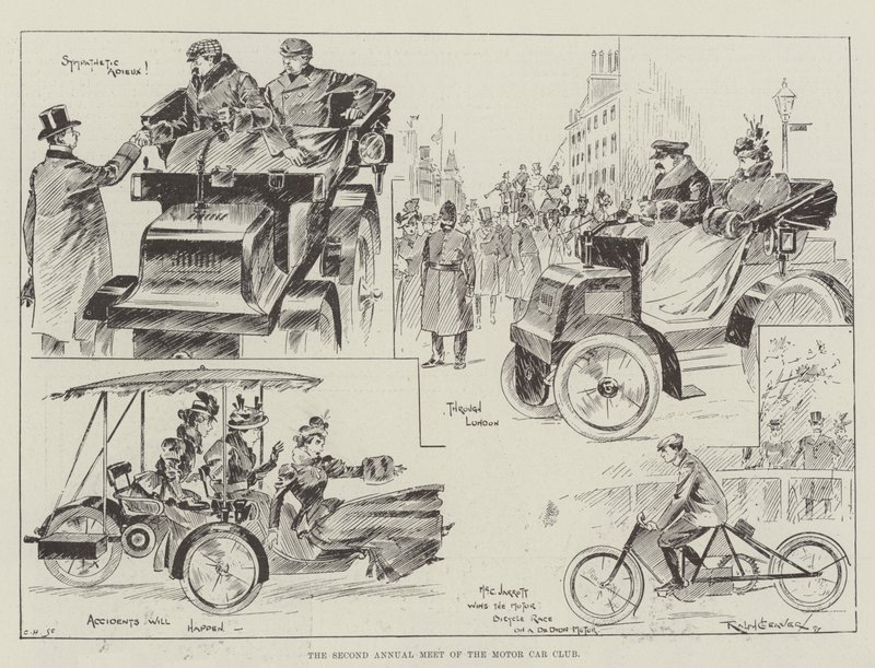 Das zweite jährliche Treffen des Motor Car Club von Ralph Cleaver