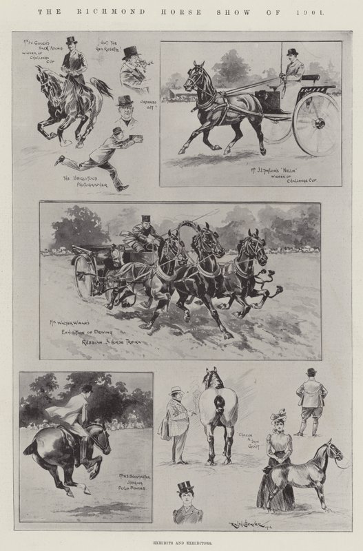 Die Richmond-Pferdeschau von 1901 von Ralph Cleaver
