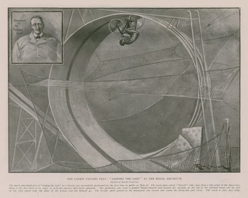 Die neueste Radfahrleistung von Ralph Cleaver