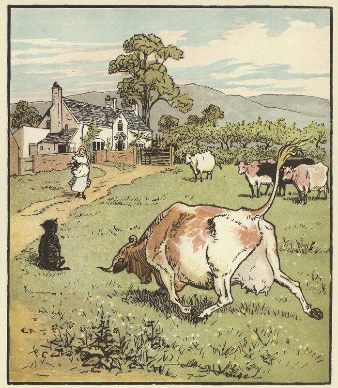Das Haus, das Jack gebaut hat von Randolph Caldecott