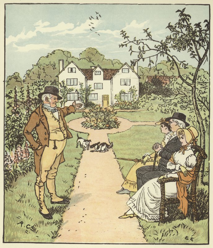 Das Haus, das Jack gebaut hat von Randolph Caldecott