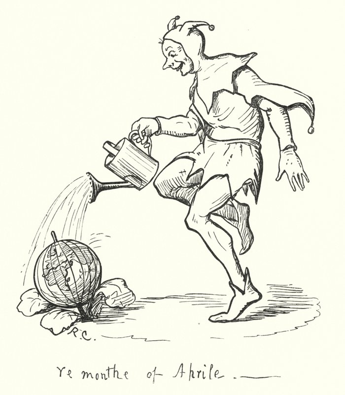Der Monat April von Randolph Caldecott