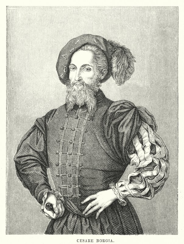 Cesare Borgia von Raffaello Sanzio Raphael