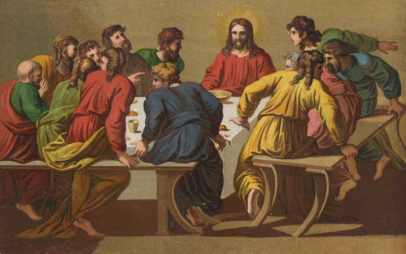 Das letzte Abendmahl von Raffaello Sanzio Raphael