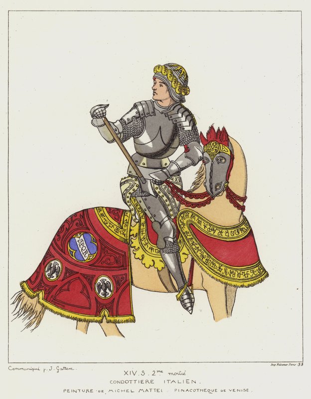Italienischer Condottiere von Raphael Jacquemin