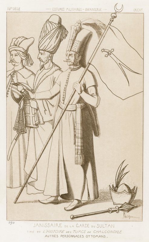 Janitscharenwache des Sultans von Raphael Jacquemin