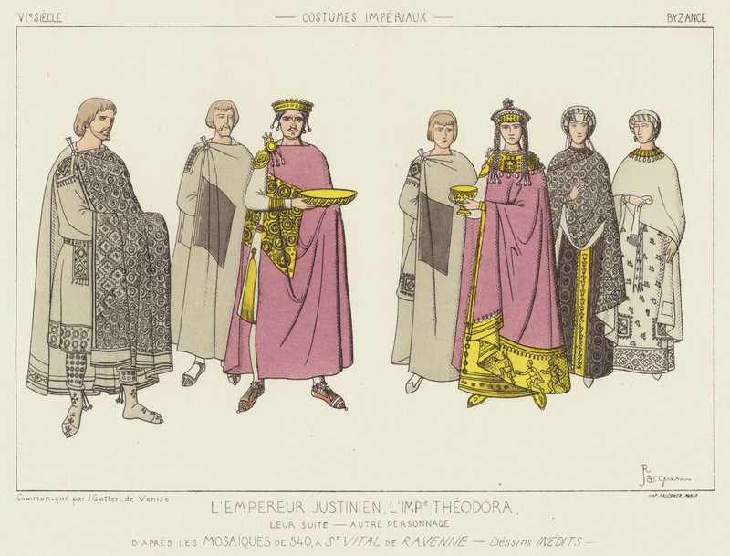 Kaiser Justinian von Raphael Jacquemin