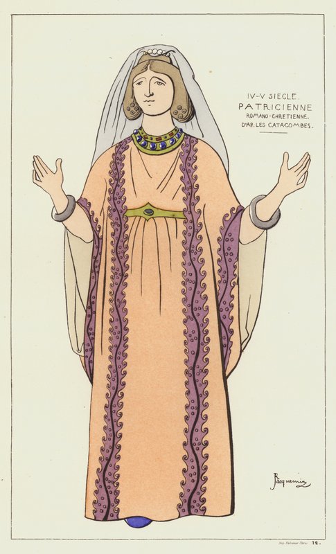 Römisch-christliche Patrizierin von Raphael Jacquemin
