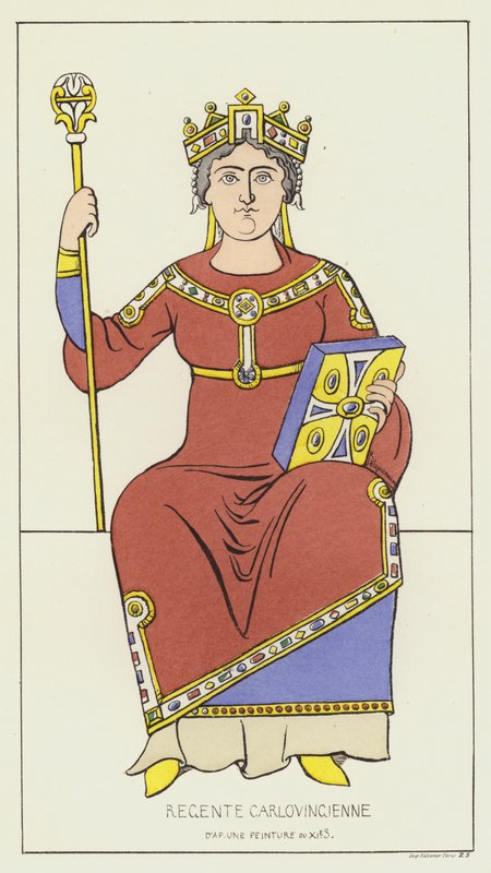 Karolingische Regentin von Raphael Jacquemin