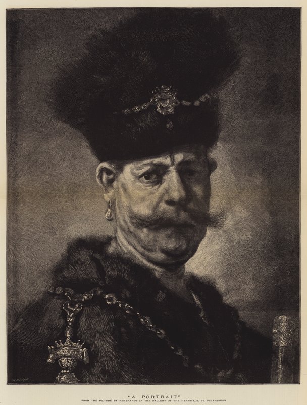 Ein Porträt von Rembrandt van Rijn