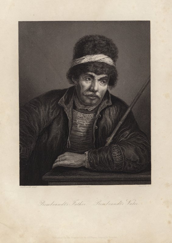 Rembrandts Vater von Rembrandt van Rijn