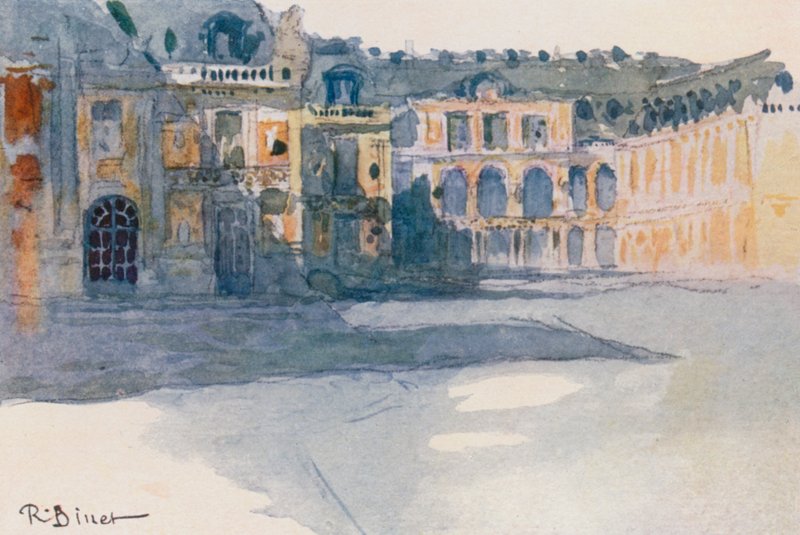 Der Marmorsaal, Versailles von Rene Binet