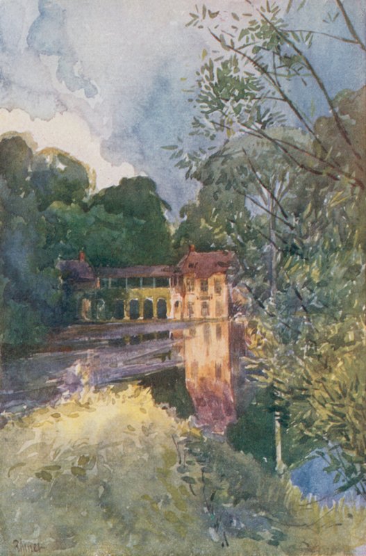 Weiler des Petit Trianon, Versailles von Rene Binet
