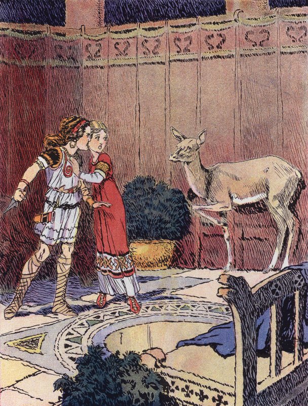 Das kleine Merowinger-Mädchen von Rene Vincent