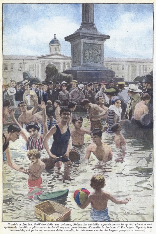 Die Hitze in London von Riccardo Salvadori