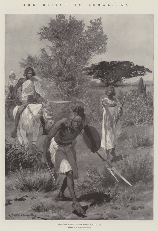 Der Aufstand in Somaliland von Richard Caton Woodville junior