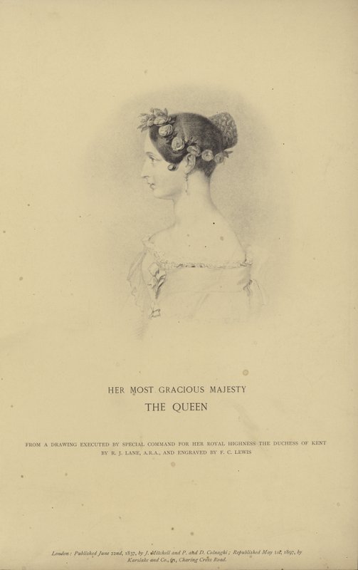 Porträt von Königin Victoria von Richard James Lane