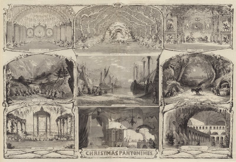 Weihnachtspantomimen von Richard Principal Leitch