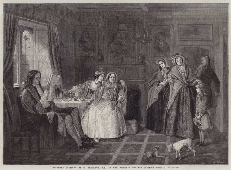 Ländliche Cousins von Richard Redgrave
